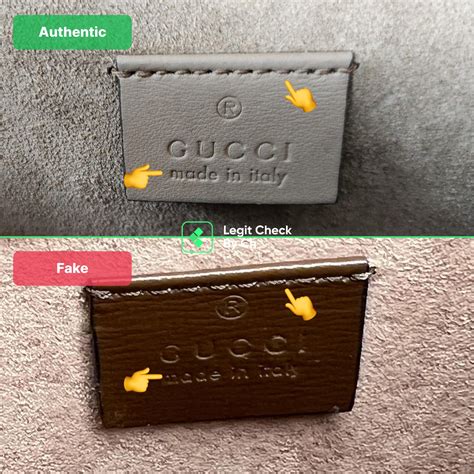 does gucci use faux leather